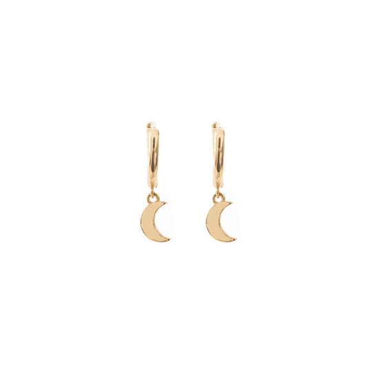 Moon hoop gold - ByMirelae