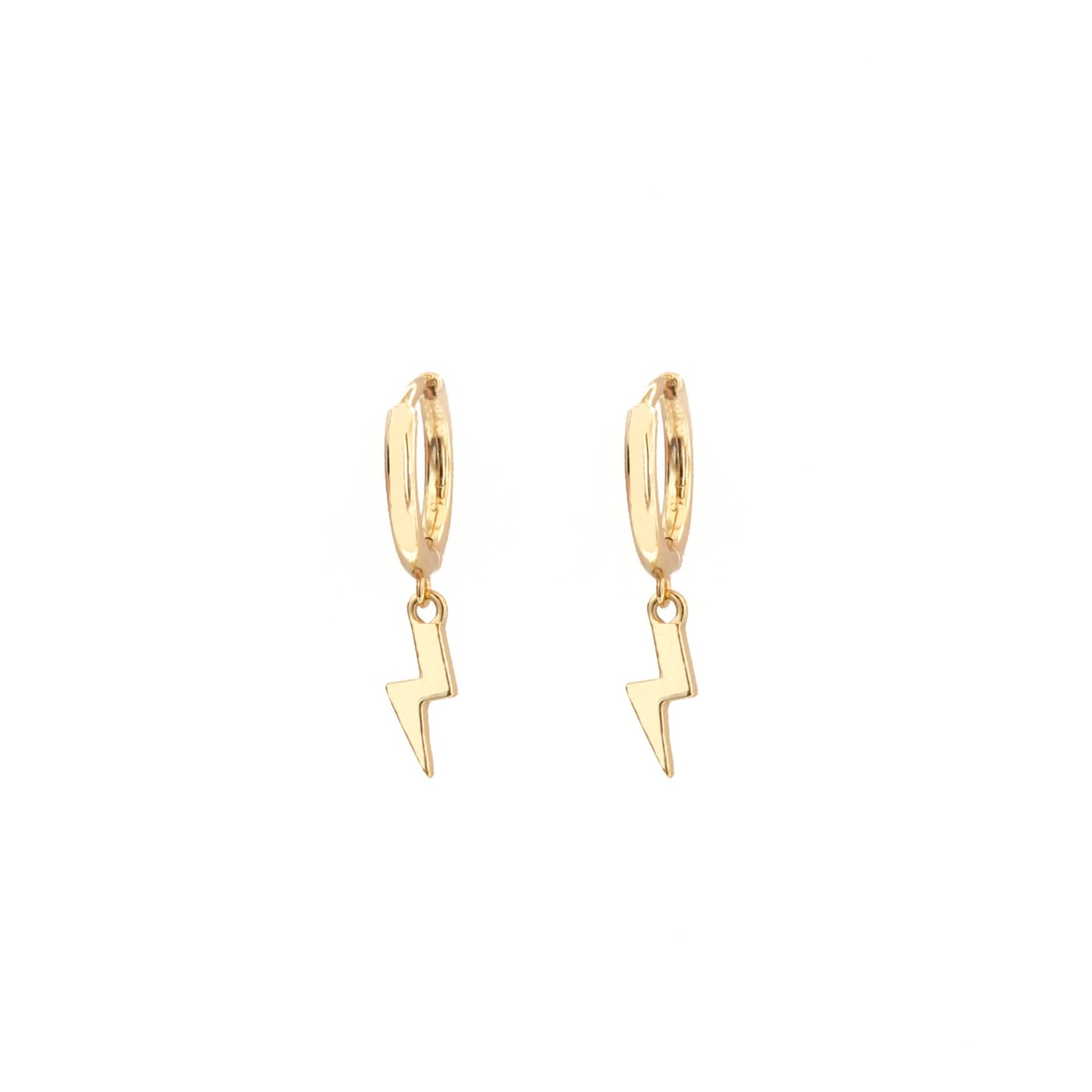 Lightning hoop gold - ByMirelae