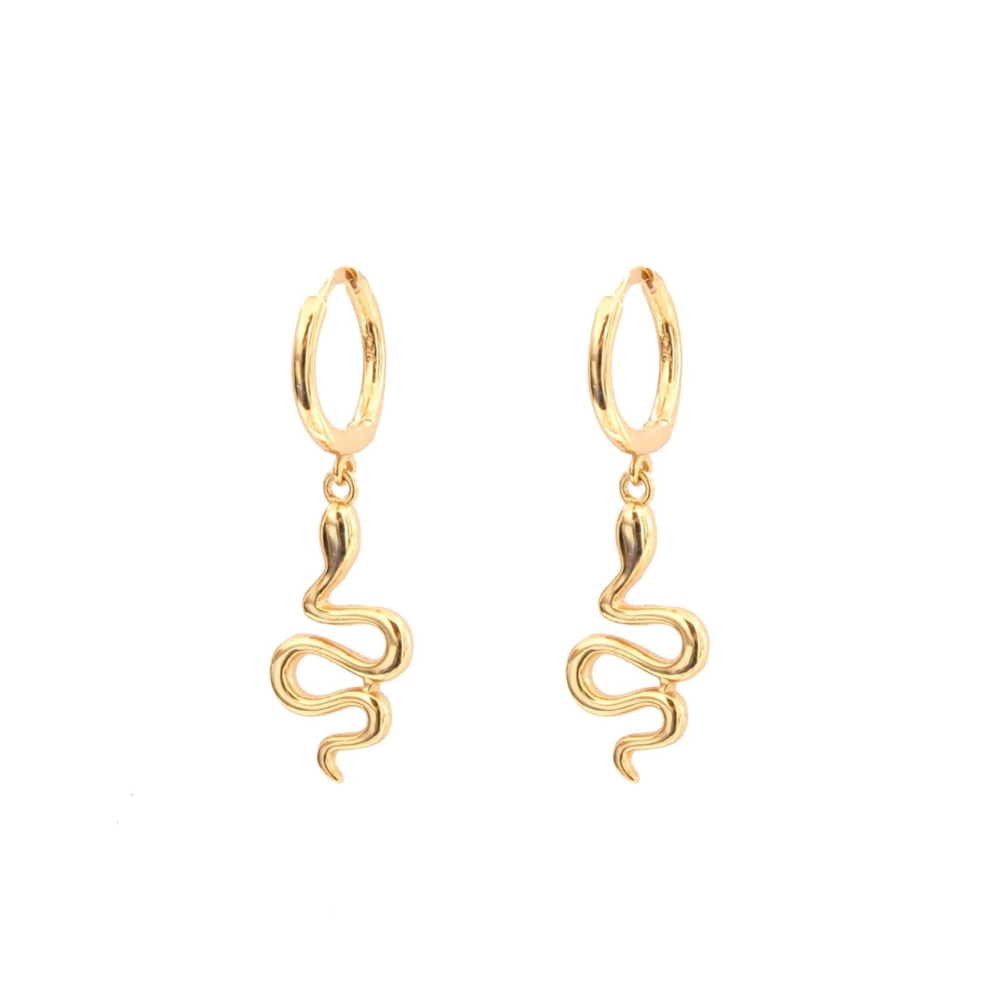 Snake hoop gold - ByMirelae
