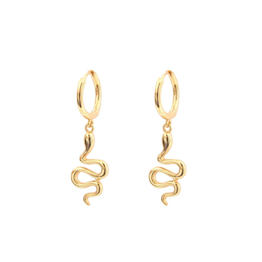Snake hoop gold - ByMirelae