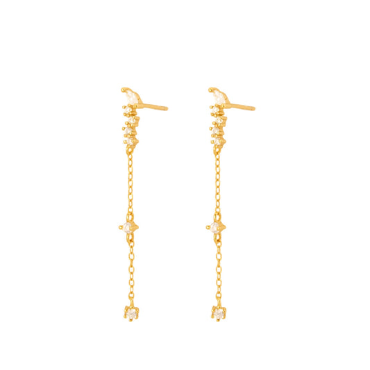 Zirconias chain gold - ByMirelae