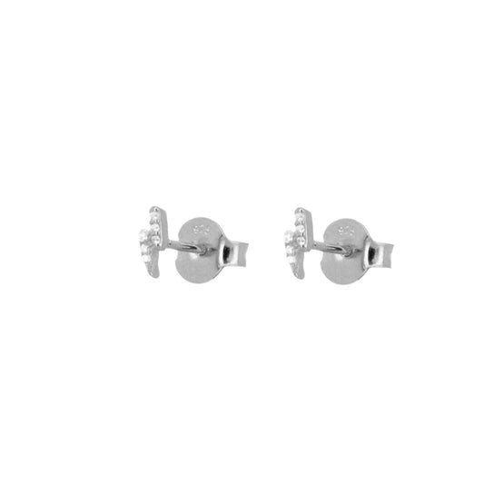 White zirconia lightning silver - ByMirelae