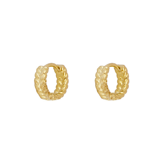 Spike mini hoop gold