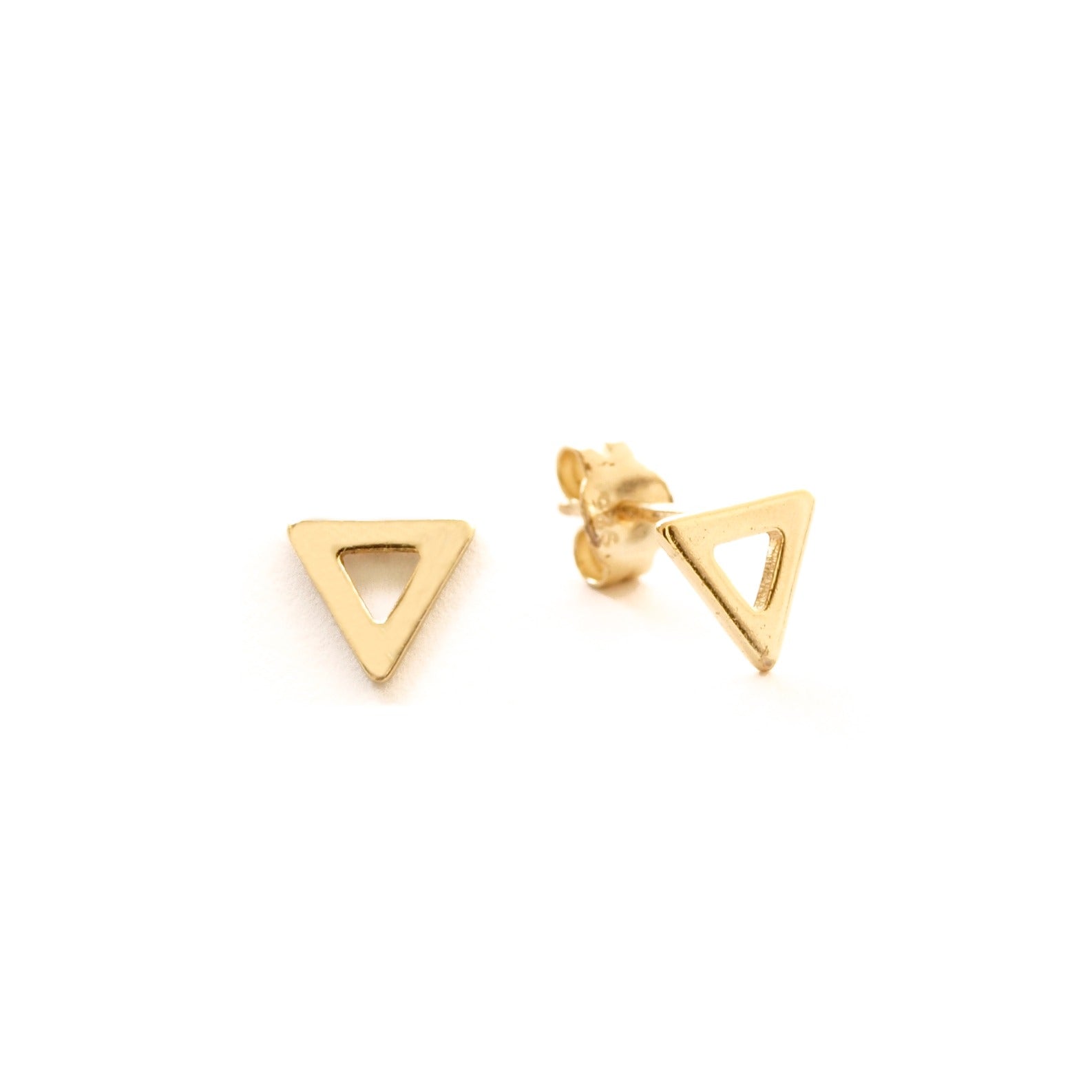 Triangle silhouette gold - ByMirelae