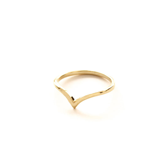 Victory ring gold - ByMirelae