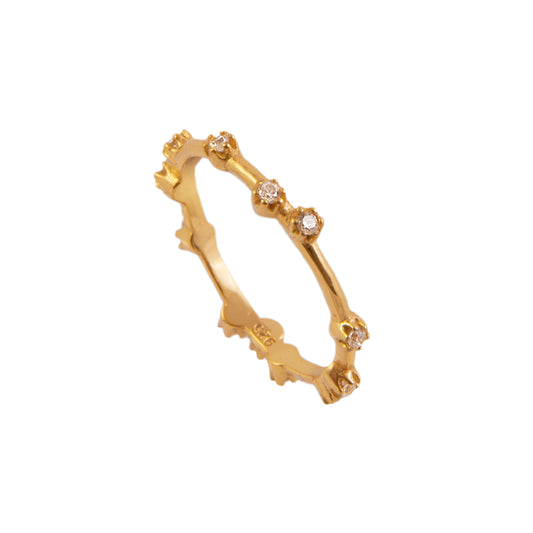 White zirconia gold