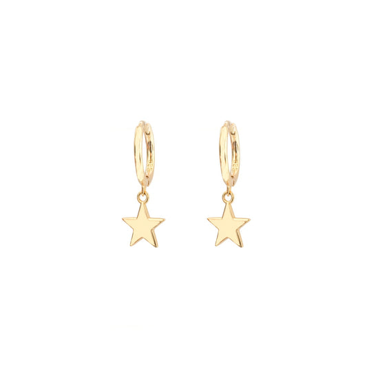 Star hoop gold - ByMirelae