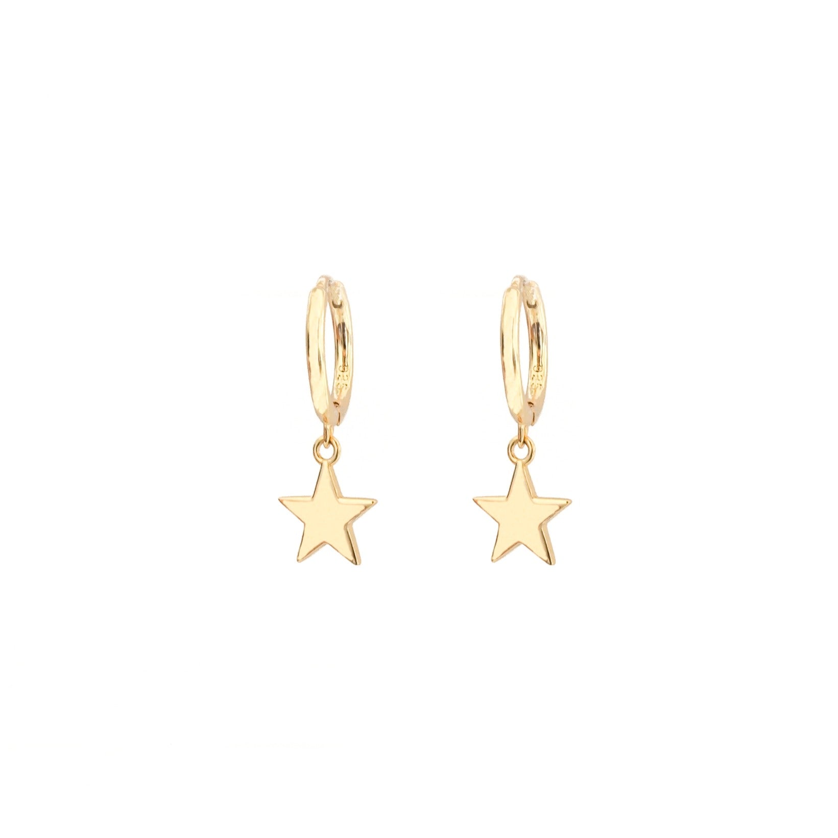 Star hoop gold - ByMirelae