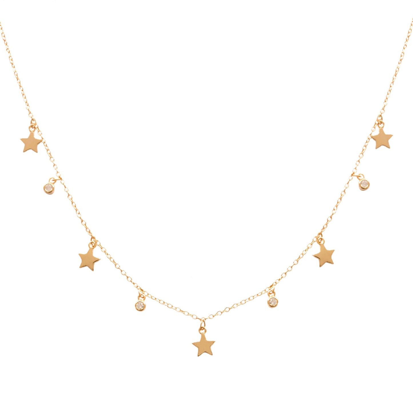 Stars & zirconia gold - ByMirelae