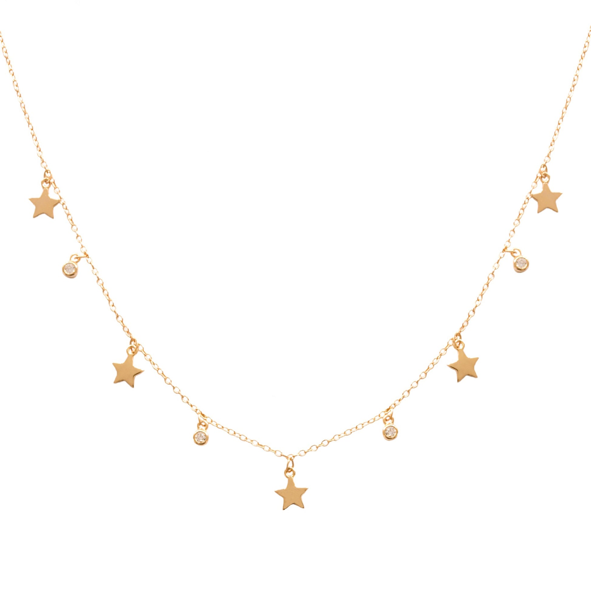 Stars & zirconia gold - ByMirelae