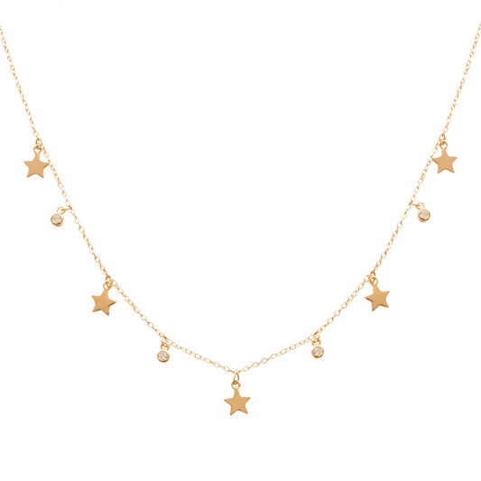 Stars & zirconia gold - ByMirelae