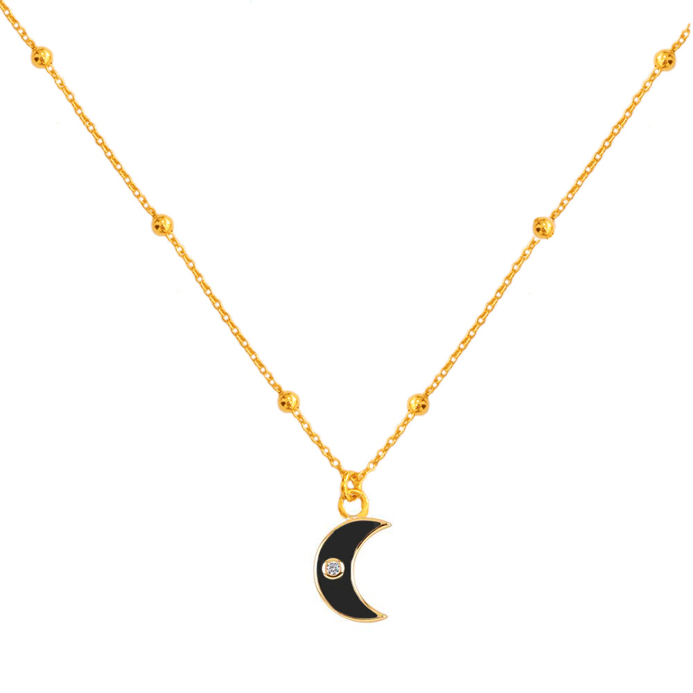 Enamel necklace