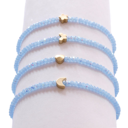 Cyan blue gold - ByMirelae