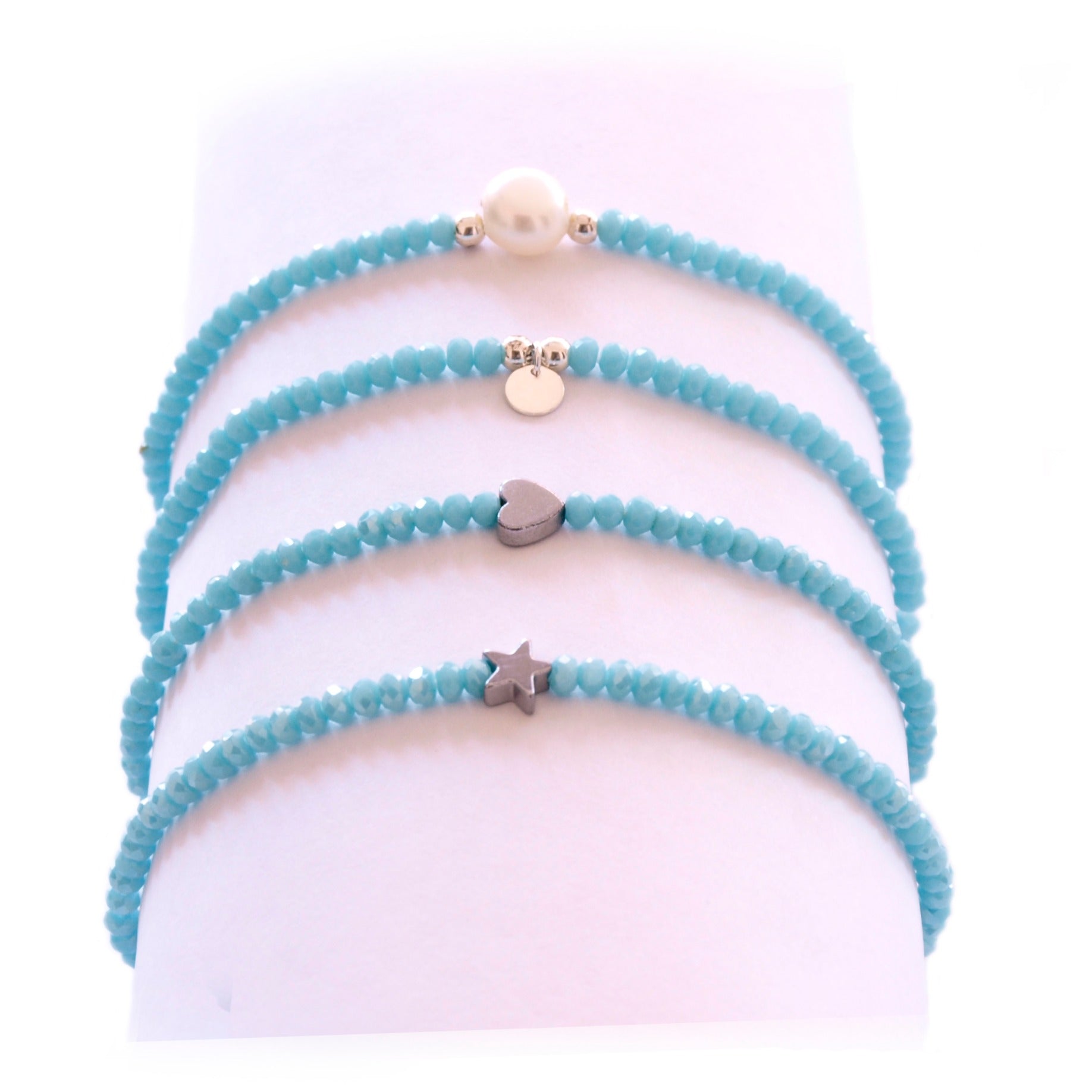 Turquoise blue silver - ByMirelae
