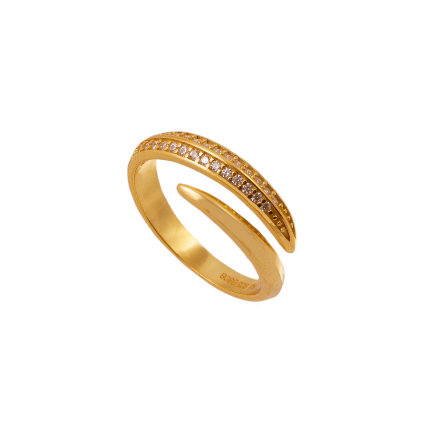Zirconia open gold